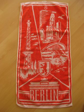 Weberkrone Berlin - Handtuch 100 Baumwolle W.  - Aus Nachlass Bild