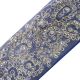 Vintage India Sari Border Hand Beaded Sewing Ribbon Lace Art Deco Trim 1yd Blue Textilien & Weißwäsche Bild 4