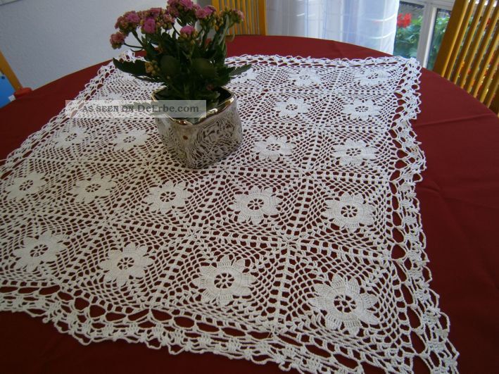 Sehr Schöne Tischdecke,  80 X 80 Cm,  Rustikal,  Landhaus - Flair Tischdecken Bild