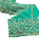 Vintage 1yd Spitze Sari Border Indien Craft Ribbon Hand Perlen Nähen Trim Grün Textilien & Weißwäsche Bild 3