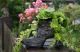 Blumentopf,  Pflanzgefäß,  Viktorianischer Stiefel,  Steinfigur Patiniert Steinguss Nostalgie- & Neuware Bild 7