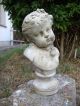 Büste Romantische Skulptur Steinfigur Englischer Sandsteinguss Gartenfigur Nostalgie- & Neuware Bild 1