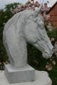 Klasse Pferde - Büste,  Skulptur,  Pferdekopf Steinfigur Weihnachts - Rabatt - Aktion Nostalgie- & Neuware Bild 11