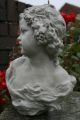 Klassische Kinder - Büste,  Skulptur Steinfigur Nach Vaerenbergh,  Bacchus Bacchante Nostalgie- & Neuware Bild 9