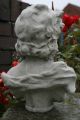 Klassische Kinder - Büste,  Skulptur Steinfigur Nach Vaerenbergh,  Bacchus Bacchante Nostalgie- & Neuware Bild 10