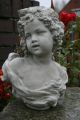 Klassische Kinder - Büste,  Skulptur Steinfigur Nach Vaerenbergh,  Bacchus Bacchante Nostalgie- & Neuware Bild 11