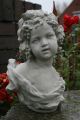 Klassische Kinder - Büste,  Skulptur Steinfigur Nach Vaerenbergh,  Bacchus Bacchante Nostalgie- & Neuware Bild 6