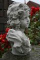 Klassische Kinder - Büste,  Skulptur Steinfigur Nach Vaerenbergh,  Bacchus Bacchante Nostalgie- & Neuware Bild 7