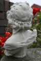 Klassische Kinder - Büste,  Skulptur Steinfigur Nach Vaerenbergh,  Bacchus Bacchante Nostalgie- & Neuware Bild 8
