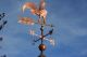 Großer Wetterhahn Windspiel Aus Kupfer Mit Fuß Von Westfafia Nostalgie- & Neuware Bild 6