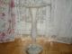 Traumhafte Antik Marmor Alabaster Säule Tisch Beistelltisch Z.  T.  Innenbeleuchtet Original, vor 1960 gefertigt Bild 4