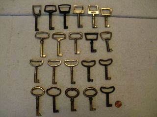 Möbelschlüssel,  Schrankschlüssel,  Hohldornschlüssel,  21stück Bild