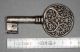 Französischer Barock Schlüssel Hohldornschlüssel 17.  - 18.  Jh.  Key Clef Chiave Original, vor 1960 gefertigt Bild 2