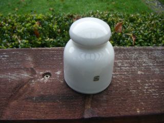 Antiker Keramik/porzellan - Isolator,  Alt - Weiß,  Freileitung - Strommast,  Alt,  Deko Bild