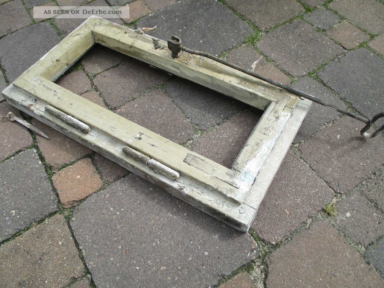 Altes Bad Fenster Mit Rahmen