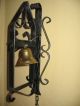 Türglocke Haustürglocke Wandglocke Glockenspiel Mit Messingglocke Glockenzug Gefertigt nach 1945 Bild 3