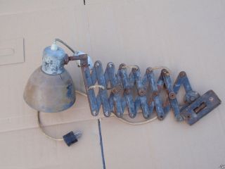 Scherenlampe Werkstattlampe Industriedesign Loft Bild