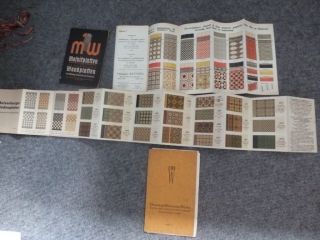 Konvolut 5 Kataloge Mosaikplatten Jugendstil Fliese Kachel Art Nouveau Tile Bild