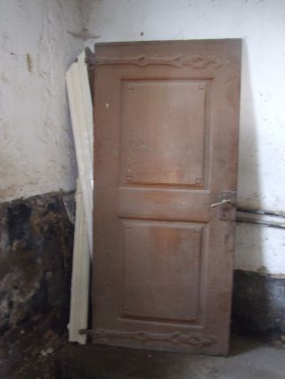 Eiche Tür Mit Zarge/rahmenteil,  Ca.  1700,  Eiche Zimmertür Bild
