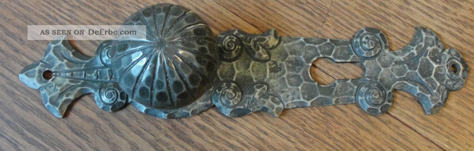 Sehr SchÖner Älterer TÜrknauf Im Antik Design Nostalgie- & Neuware Bild