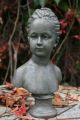 Romantische,  Wunderschöne,  Klassische Mädchen Büste,  Skulptur Steinfigur Nostalgie- & Neuware Bild 1