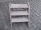 Alte Kleine Holz Treppe,  Hilfstreppe Original, vor 1960 gefertigt Bild 1
