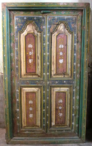 Alte Aufgearbeitete Tür Mit Patina,  Massiv,  Indien - 142 84 2 Cm Bild
