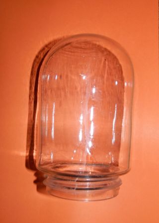 Ersatz Lampenglas Glaschirm FÜr Alte Glaskolbenlampe Außenlampe Scheunenfund Bild