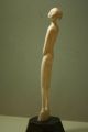 Schöne Afrikanische Nackt Grose Skulptur Aus Echtem Bein Beinarbeiten Bild 4