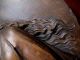 Antike Grosse Holz Skulptur Eines Baunernheilige,  19.  Jhd.  Hochreliefschnitzerei. Skulpturen & Kruzifixe Bild 3
