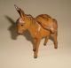 Antiker Holz Esel Geschnitzt 10 Cm.  Dekoration Tier Für Krippe Weihnachtskrippe Holzarbeiten Bild 3