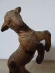 Springendes Lamm Krippenfigur Aus Holz Vom Bildhauer Holzarbeiten Bild 1