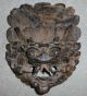 Holzmaske Aus 1981 Wanddekoration Deko Bali / Indonesien Südost - Asien Holzarbeiten Bild 3