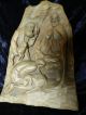 Krippe Hl.  Josef Jesus Maria 37cm Südtirol Gröden Blockkrippe Figur Geschnitzt Holzarbeiten Bild 1