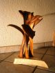 Skulptur - Exotik,  Holzskulptur,  Sculpture,  Edelstein,  Labradorit,  Zirbenholz Ab 2000 Bild 7