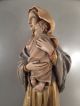 Alte Madonna Mit Jesus Kind Holzfigur Holzschnitzerei Muttergottes J.  GÜck 42 Cm Holzarbeiten Bild 2