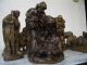 Sehr Alte Imposante Große Krippenfiguren Holz Geschnitzt 35 Cm Krippen & Krippenfiguren Bild 8