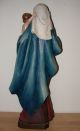 Hl.  Maria,  Madonna Mit Kind 72cm,  Holzfigur,  Holzschnitzerei,  Lindenholz Holzarbeiten Bild 2