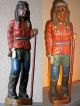 Apachenhäuptling Cochise - Holz - Handgeschnitzt/handbemalt - Usa/arizona - 50cm Holzarbeiten Bild 1