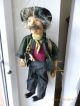 Alte Marionette Aus Holz Alter Händler Straßenhändler Handgeschnitzt Puppen & Zubehör Bild 1