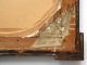 Napoleonischer Holz - Rahmen Bilderrahmen Handarbeit Mit Vergoldung Und Glas 1820 Holzarbeiten Bild 7