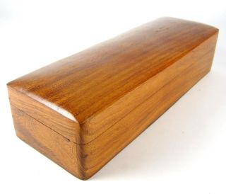 Dekorative Holz Dose / Schatulle Scharnierter Deckel Eiche? Wooden Box Oak? Bild