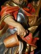 Heiliger Florian Hl.  38cm Ploner Frieda Südtirol? Heiligenfigur Holz Geschnitzt Skulpturen & Kruzifixe Bild 3