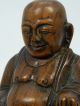 Skulptur Des Budai Aus Holz Hotei Buddha Figur Höhe 10 Cm Asien China 20.  Jhd. Entstehungszeit nach 1945 Bild 1