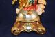 Holz Geschnitzte Heiligenfigur Strahlenmadonna Gold Und Bunt Gefasst 40 Cm Skulpturen & Kruzifixe Bild 4