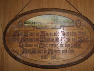 Haussegen - Spruchbild Aus Holz Bild