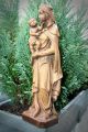 Holzfigur - Madonna Mit Jesus Kind Holzarbeiten Bild 1