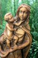 Holzfigur - Madonna Mit Jesus Kind Holzarbeiten Bild 2