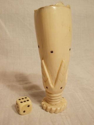 Uralte Afrikanische Vase Bein Aus Nachlass Bild