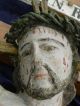 Top Uraltes Kruzifix 17.  Jh.  Kirche Jesus Christus 123cm Antik Gotisch Holz Kreuz Skulpturen & Kruzifixe Bild 2
